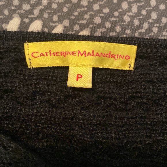 Catherine Malandrino 100% alpaca knit sweater tube top - Picture 3 of 6